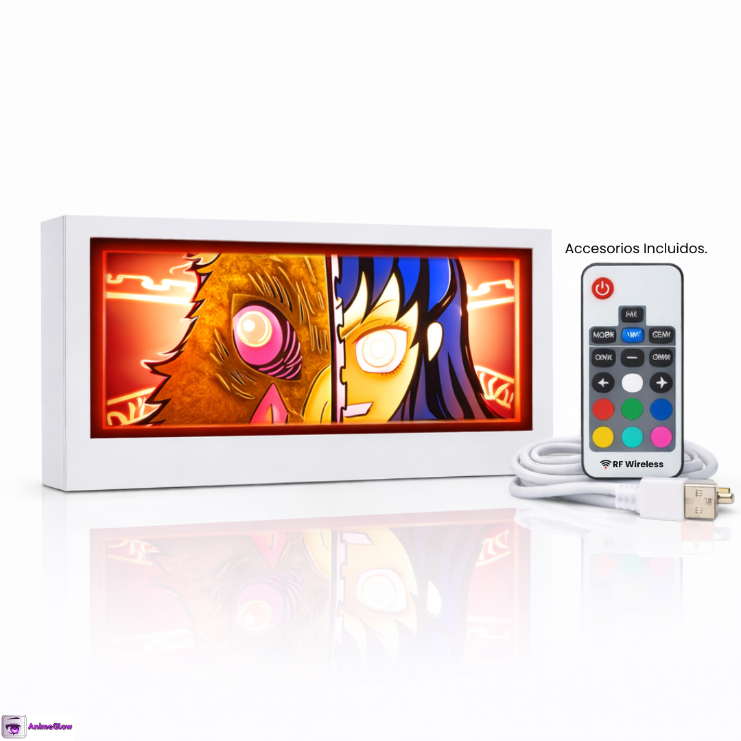 Glowlamp™ Lámpara de Anime 3D RGB